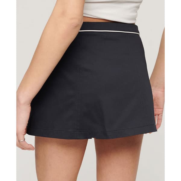 Superdry Lyhyt Hame Code Tennis Musta XS Nainen
