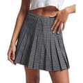 Miniatyrbild 1 av 6: Superdry Kjol Vintage Pleated Mini Grå XS Kvinna