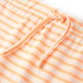 Miniatyrbillede 4 af 8: vidaXL Nederdel til børn str. 128 med striber fluorescerende orange