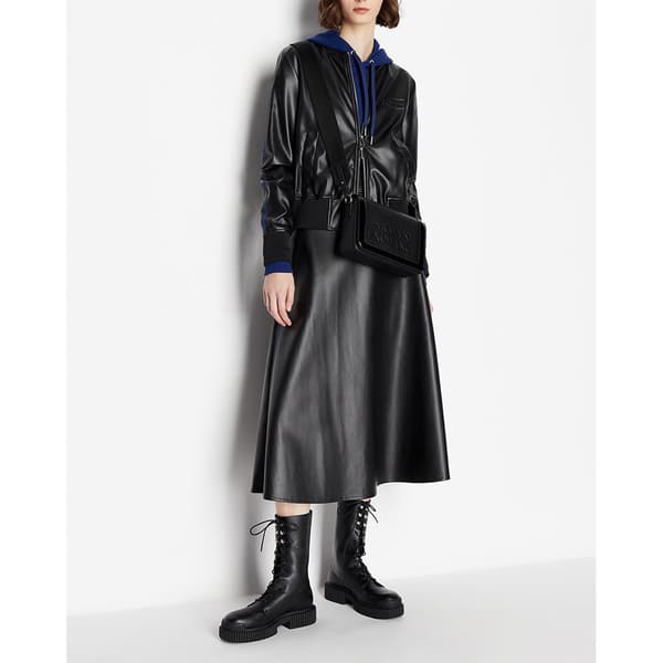 Armani Exchange Midi Kjol 6ryn32_yn8pz Svart M Kvinna