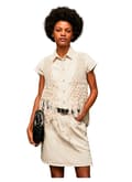 Miniatyrbild 5 av 9: Pepe Jeans Mini Kjol Lilly Lace Blå XL Kvinna