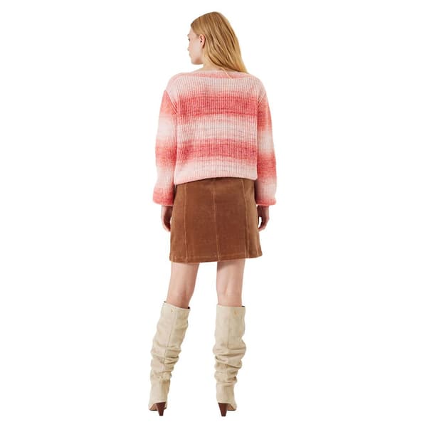 Garcia Kort Kjol L30321 Brun 2XL Kvinna