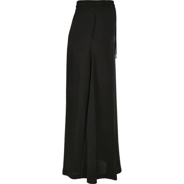 Urban Classics Nederdel Viscose Midi Sort L Kvinde
