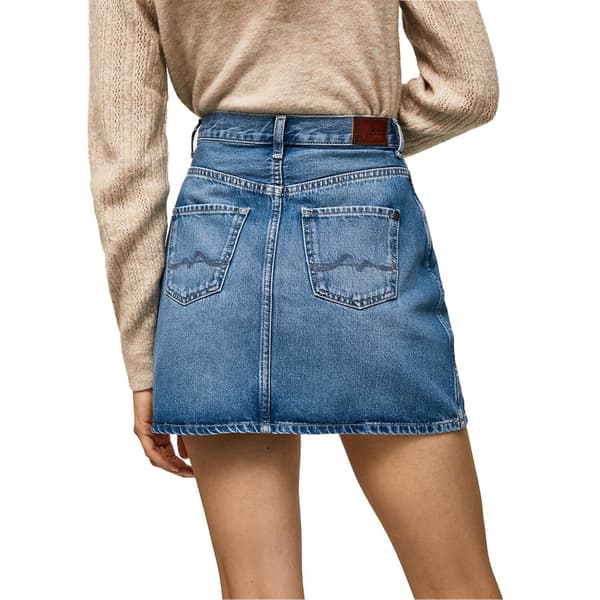 Pepe Jeans Minihame Rachel Sininen M Nainen