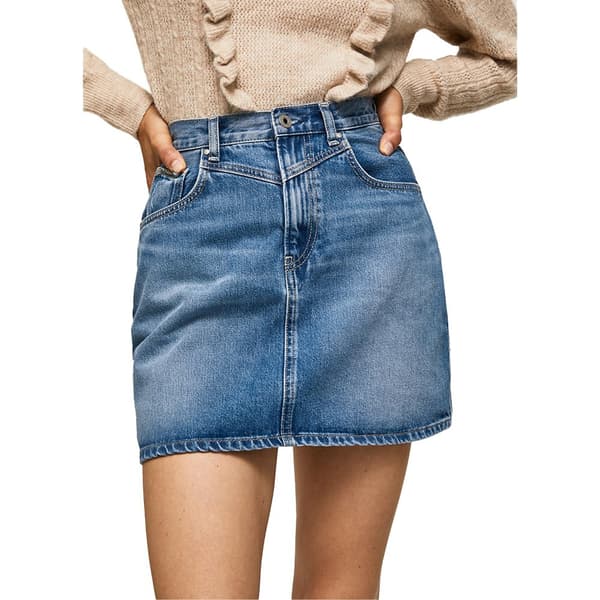 Pepe Jeans Minihame Rachel Sininen M Nainen