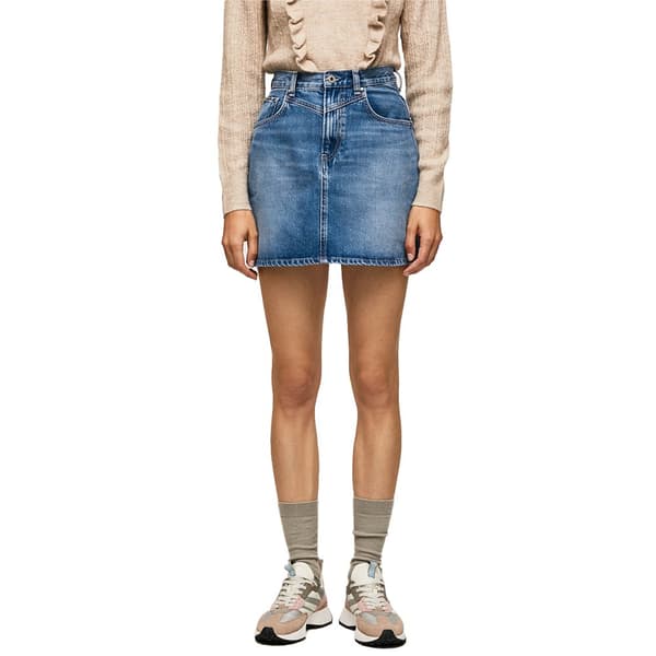 Pepe Jeans Minihame Rachel Sininen M Nainen