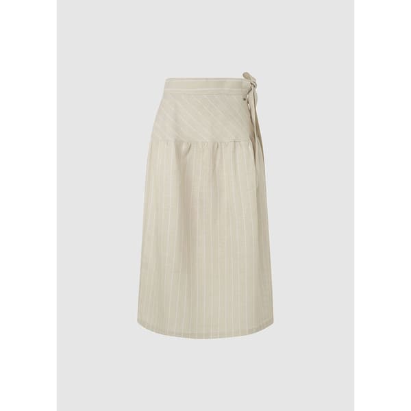 Pepe Jeans Midi Hame Effie Beige XS Nainen