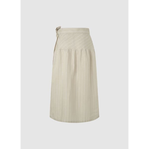 Pepe Jeans Midi Hame Effie Beige XS Nainen