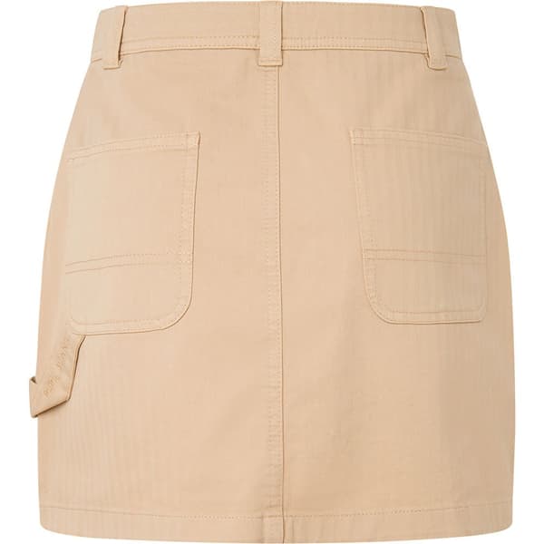 Pepe Jeans Kort Kjol Becky Beige XS Kvinna