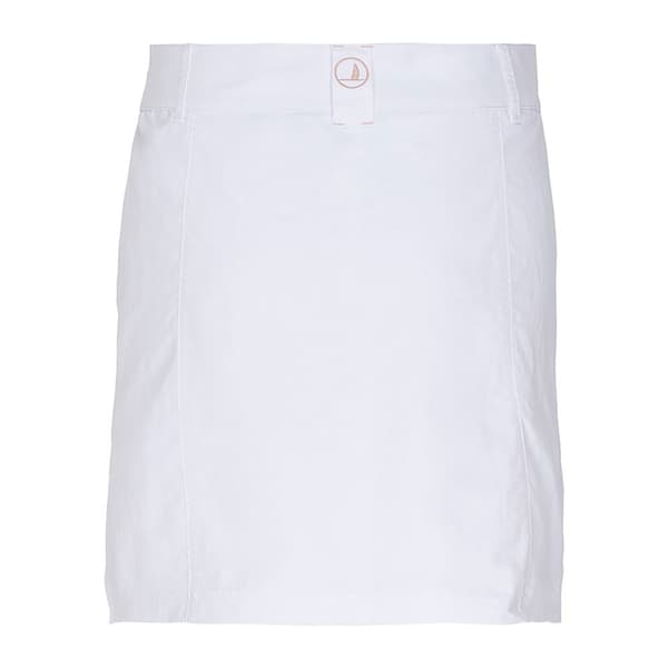 Sea Ranch Kort Nederdel Sabrina Hvid 2XL Kvinde