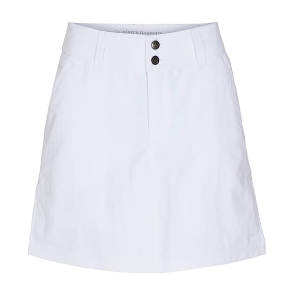 Sea Ranch Kort Nederdel Sabrina Hvid 2XL Kvinde