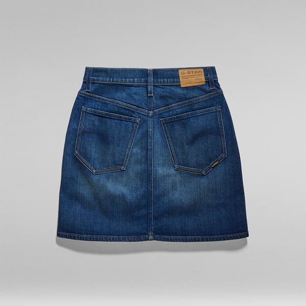 G-star Denim Nederdel Viktoria Clean Edge Blå 28 Kvinde