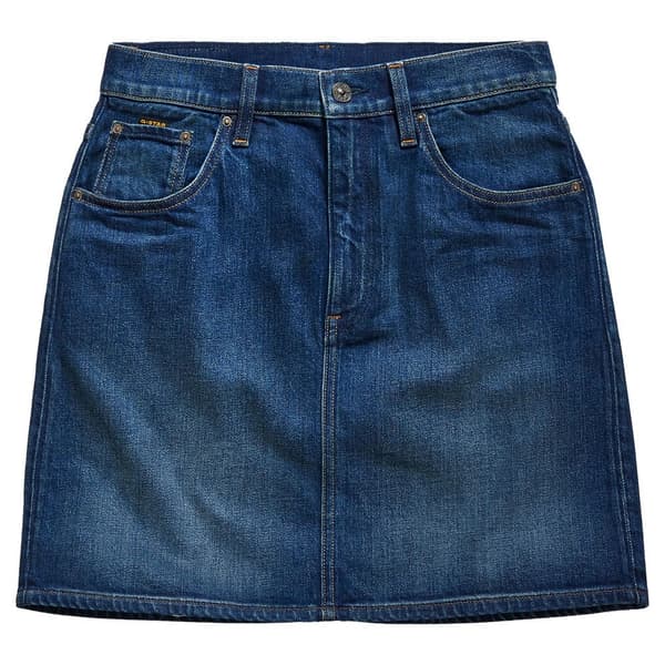 G-star Denim Nederdel Viktoria Clean Edge Blå 28 Kvinde