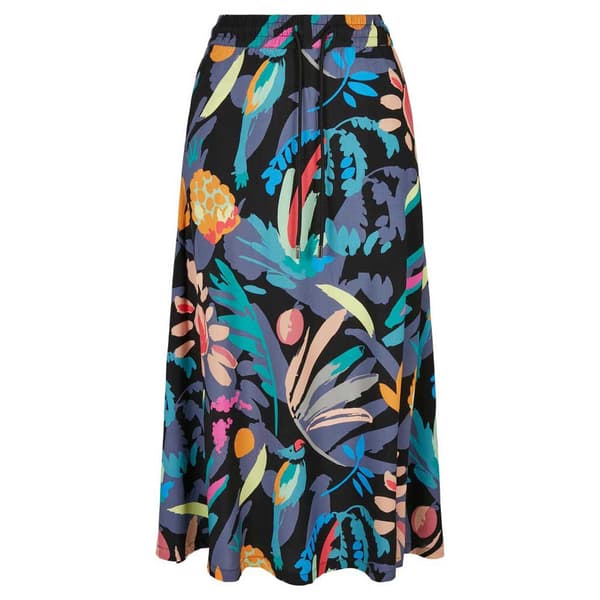 Urban Classics Midi-nederdel Med Høj Talje Viscose Flerfarvet 4XL Kvinde
