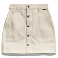 Miniatyrbild 3 av 6: G-star Workwear Slim Fit Hög Midja Denimshorts Beige 30 Kvinna