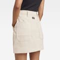 Miniatyrbild 4 av 6: G-star Workwear Slim Fit Hög Midja Denimshorts Beige 30 Kvinna