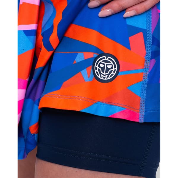 Bidi Badu Spike Printed Wavy Nederdel  L Kvinde