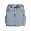 Miniatyrbillede 1 af 6: Nederdel Jack & Jones Jxiris Mini Hw Cargo Blå - XS
