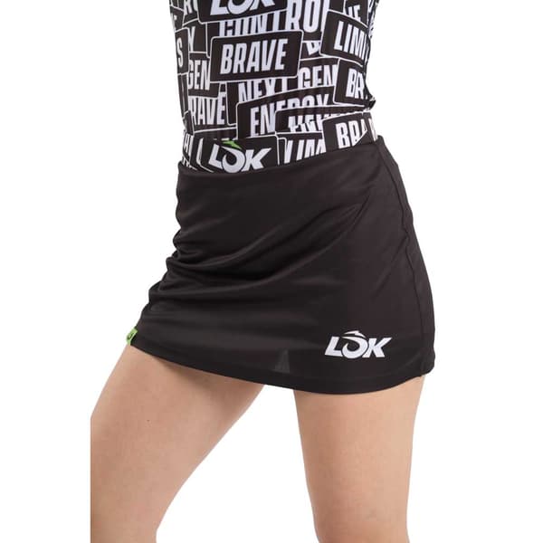 Lok Sticker Storm Nederdel Sort XS Kvinde