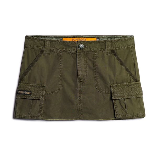 Superdry Vintage Utility Lyhyt Hame Vihreä L Nainen
