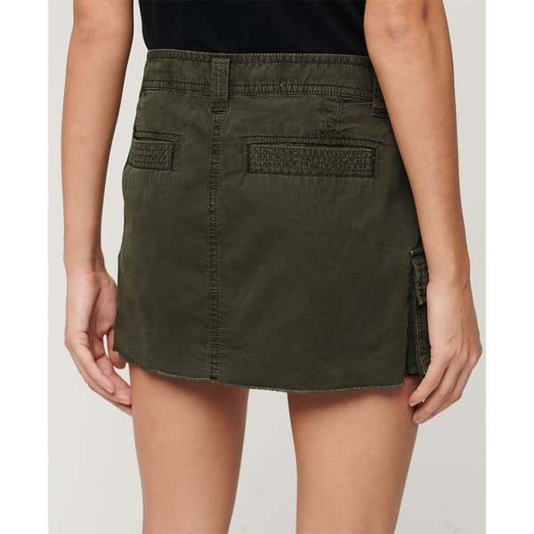 Superdry Vintage Utility Lyhyt Hame Vihreä L Nainen