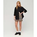 Miniatyrbillede 4 af 4: Superdry Check Kort Nederdel Brun XS Kvinde