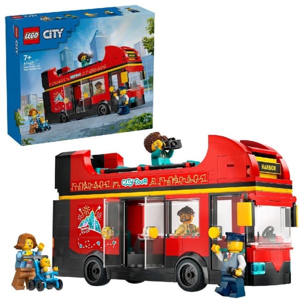 Lego 60407 City Great Vehicles Red Double Decker