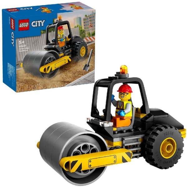 Lego 60401 Bykøretøjskonstruktion damptromle