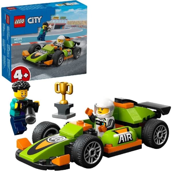 Lego City 60399 grön racerbil