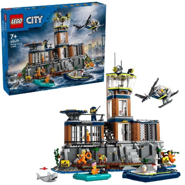 Lego City 60419 Police Prison Island