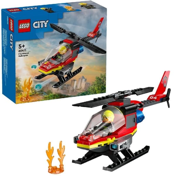 Lego 60411 brandkårshelikopter