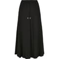 Miniatyrbillede 1 af 5: Urban Classics Viscose Midinederdel Sort XL Kvinde
