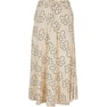 Miniatyrbillede 3 af 4: Urban Classics Viscose Midinederdel Beige 4XL Kvinde