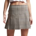 Miniatyrbild 1 av 3: Superdry Vintage Tweed Pleat Mini Kjol Grå S Kvinna