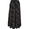 Miniatyrbillede 3 af 4: Urban Classics Viscose Nederdel Sort 5XL Kvinde
