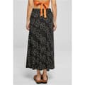 Miniatyrbillede 2 af 4: Urban Classics Viscose Nederdel Sort 5XL Kvinde