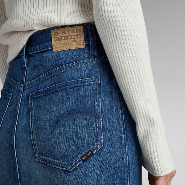 G-star Viktoria Clean Edge Denimnederdel Blå 29 Kvinde