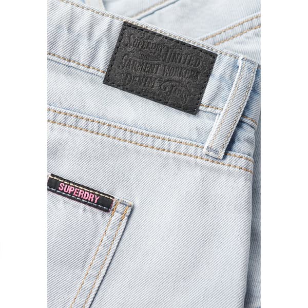 Superdry W7210317a Kort Kjol Blå 26 Kvinna