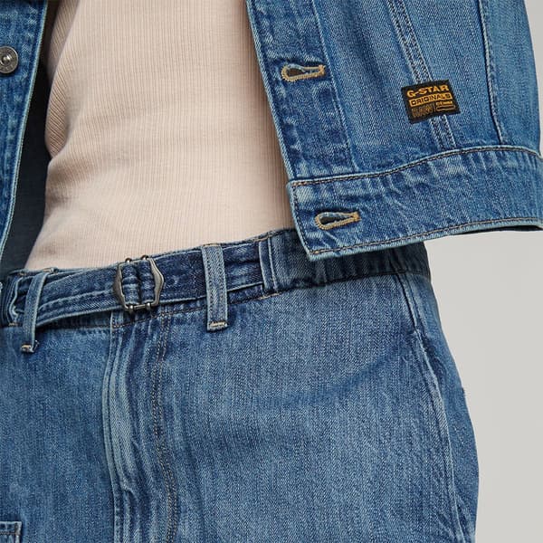 G-star Belted Hame Sininen 26 Nainen