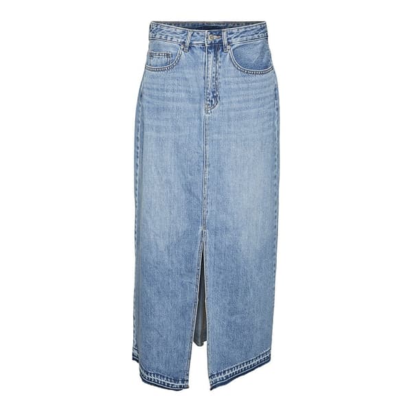 Vero Moda Zayla Lång Kjol Blå XS Kvinna