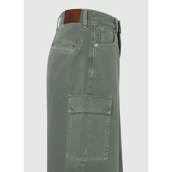 Pepe Jeans Pl901143 Lång Kjol Grönt L Kvinna