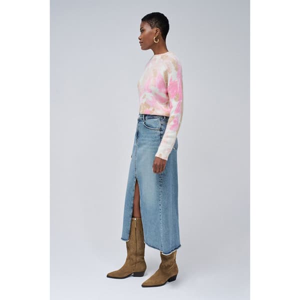 Salsa Jeans 21008776 Kort Kjol Blå 28 Kvinna