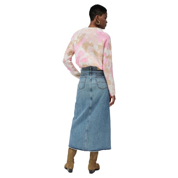 Salsa Jeans 21008776 Kort Kjol Blå 28 Kvinna