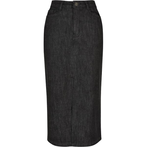 Urban Classics Denim Nederdel Sort 28 Kvinde