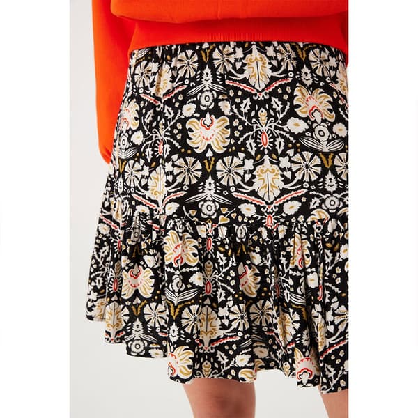 Garcia N40320 Kort Kjol Orange XL Kvinna