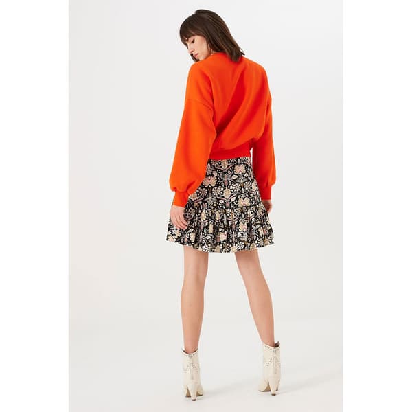Garcia N40320 Kort Kjol Orange XL Kvinna