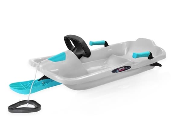 Skipper bobsled med ratt Titan Blue Ice