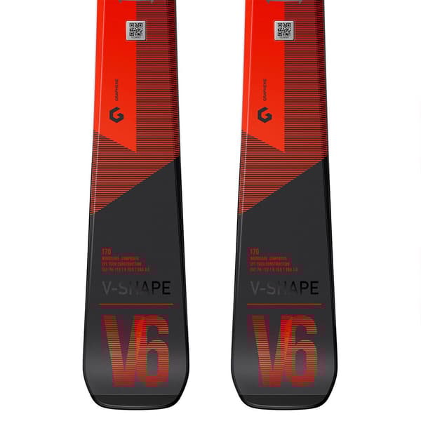 Head Alpina Skidor V-shape V6 Lyt+pr10 Gw B85 Svart 156