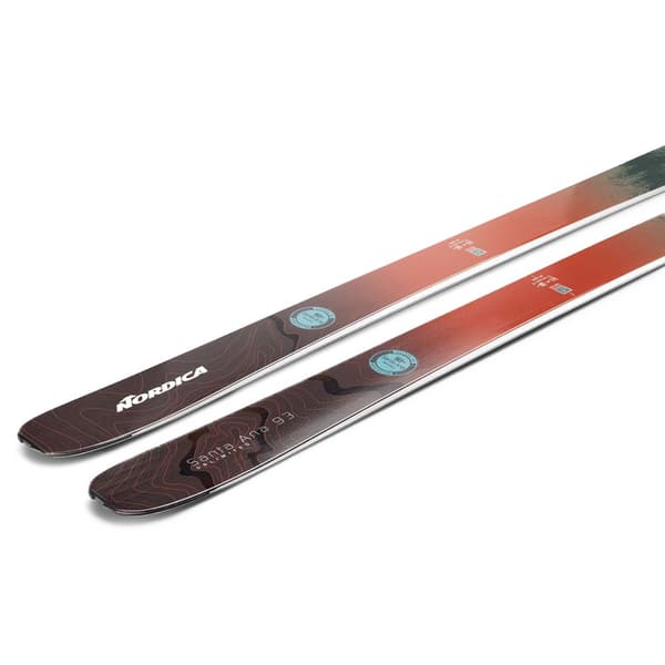 Nordica Alpine Ski Kvinde Santa Ana 93 Unlimited Flat Flerfarvet 165