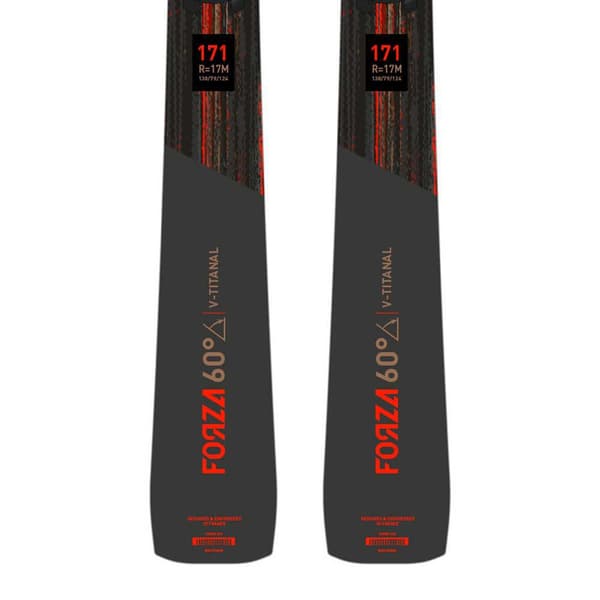 Rossignol Alpine Ski Forza 60° V-ti+nx 12 Konect Gw B80 Sort 164